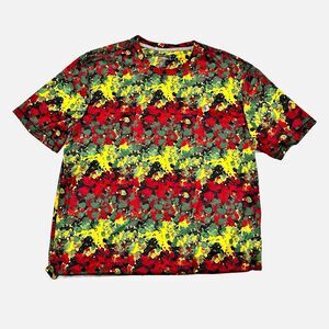 Reel Legends Reel-Tec Paintball/Splatter Paint Graphic Design T Shirt Size L